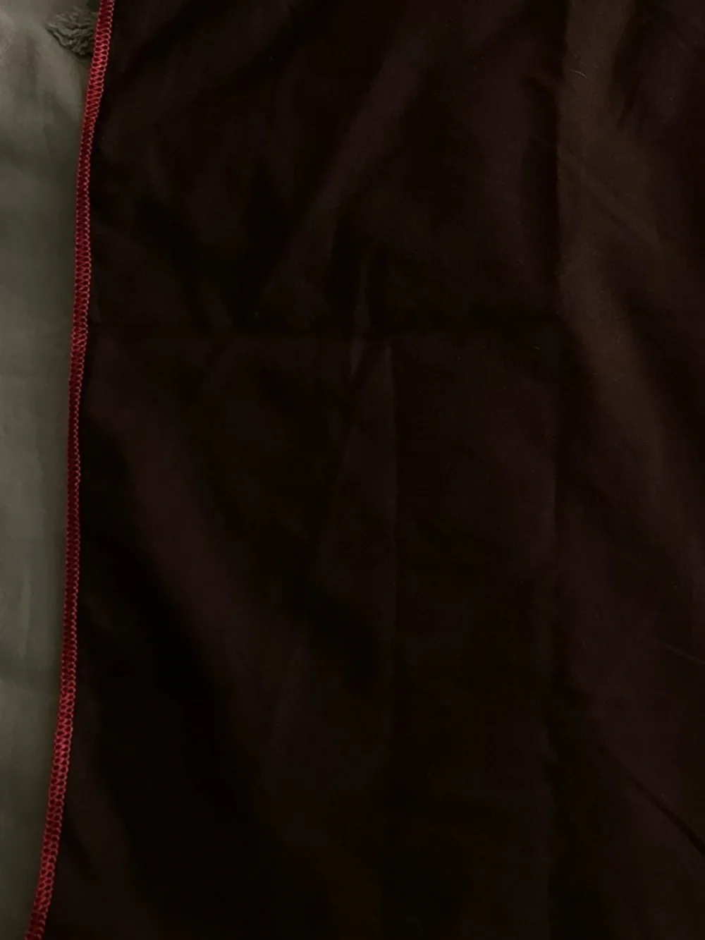 Coach XL Brown Logo Dust Bag with Red Trim 22x19.5”